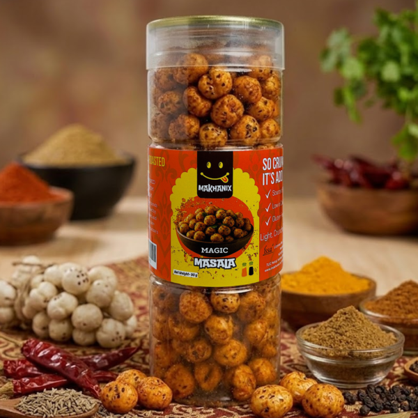 Magic Masala Makhana by Makhanix (90g) | Flavorful Roasted Fox Nuts