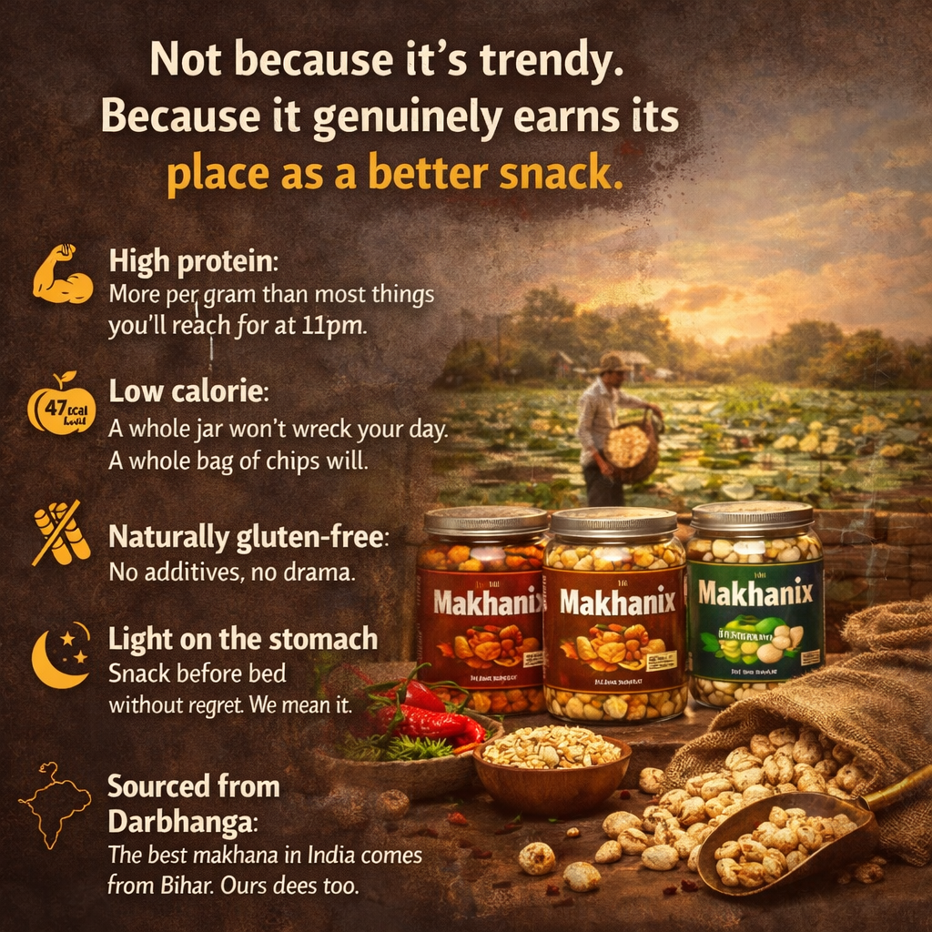 Deliciously healthy makhana from Bihar